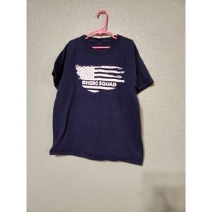 Youth hero squad shirt blue